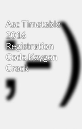asc timetables 2016 keygen